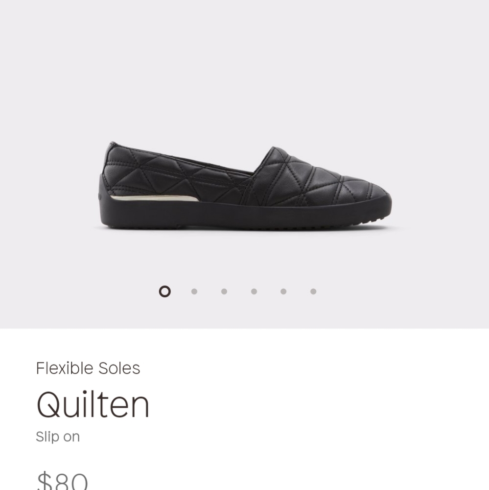 Aldo quilted flats